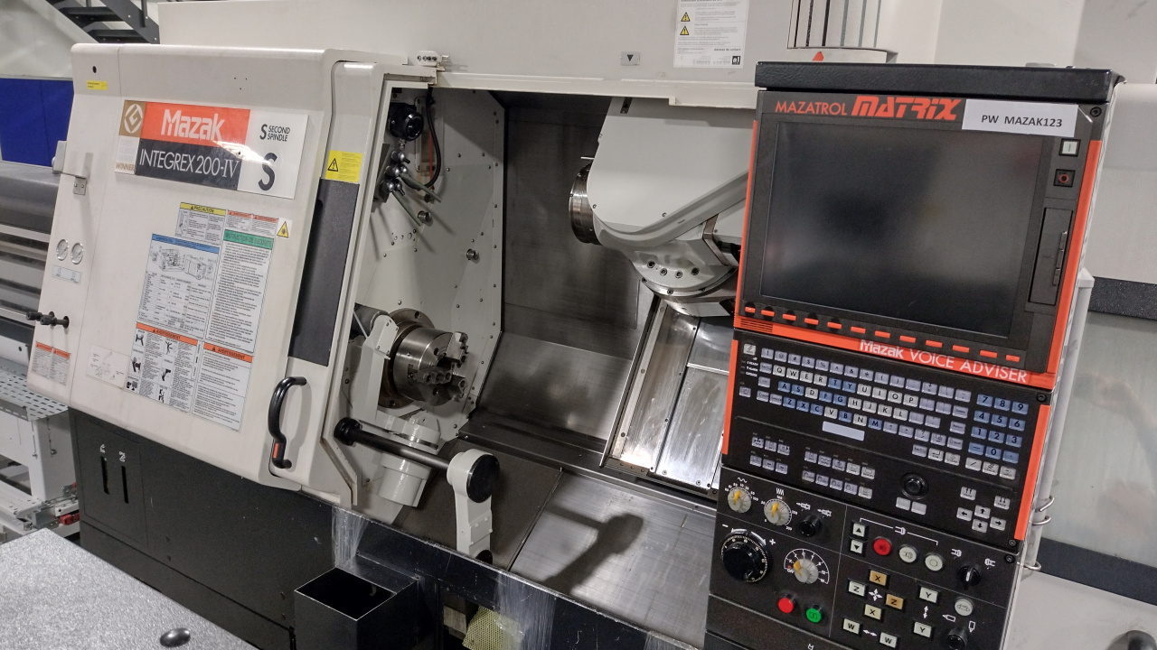 Mazak Integrex 200 Series IV machining centre